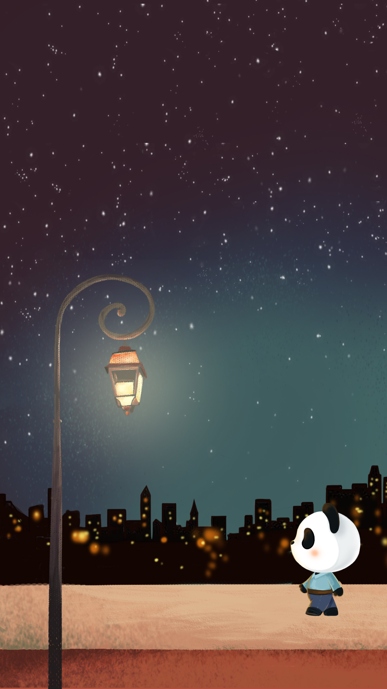 浪漫夜空